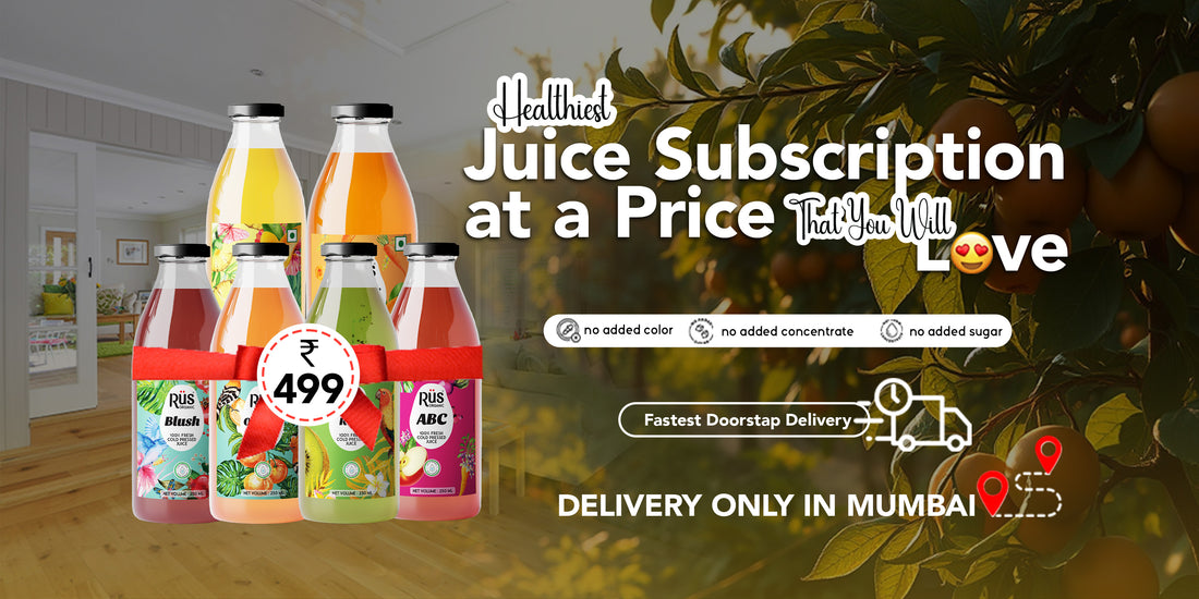 weekly juice subscription in mumbai fresh juices