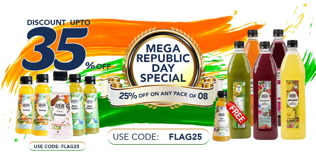 Mega Republic Day Sale — Cold-Pressed Juice Offers