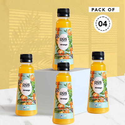 Organic Orange Juice ( Pack of 08 ) 200 mL