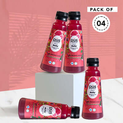 Organic Pomegranate Kokum Juice ( 200 mL ) No Added Sugar No Added Concentrate