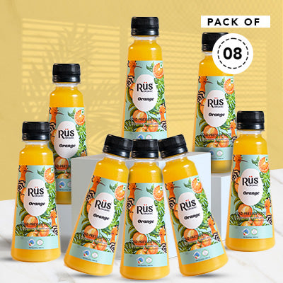 Organic Orange Juice ( Pack of 08 ) 200 mL